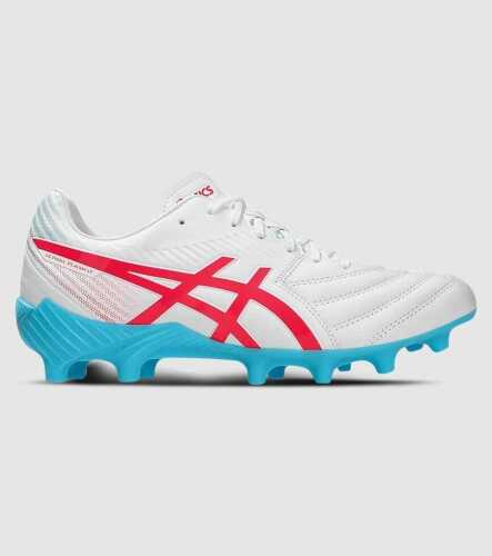 Asics Lethal Flash IT FF3 Mens Football Boots &mdash; White/Diva Pink &mdash; US 9.5