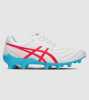 Asics Lethal Flash IT FF3 Mens Football Boots &mdash; White/Diva Pink &mdash; US 9