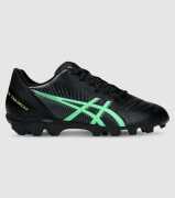 Asics Lethal Tigreor It 3 GS (Kids) &mdash; Black Vital Green &mdash; US 4
