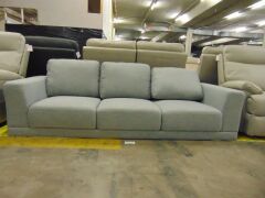 BREWER Fabric Lounge 3 SEATER Fabric *SHADOW