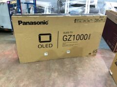 Panasonic 65" Television, Model: OLED GZ1000 Series, Serial No: MV9420002 - 2