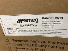 Smeg Rangehood, Model: SA980CXA - 3