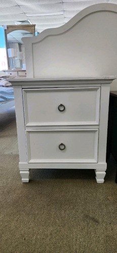 Timber Bedside Table - RRP $599 - Ex-Display
