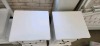 2x Egyptian King Single bed heads and 2x 3 Drawer Bedside - RRP $1999 - Ex-Display - 2