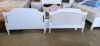 2x Egyptian King Single bed heads and 2x 3 Drawer Bedside - RRP $1999 - Ex-Display - 8