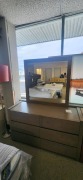 Drawer Chest 6 draws with Mirror & 2x Bedside Tables - RRP $1899 - Ex-Display