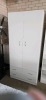 White Wardrobe 2 Doors and 2 Draws - RRP $299 - Ex-Display