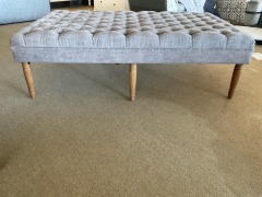 Jayne Ottoman Dark Grey - RRP $599 - Ex-Display