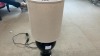 Chicago Lamp Base Black/Silver - RRP $199 - Ex Display