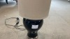 Chicago Lamp Base Black/Silver - RRP $199 - Ex Display - 3