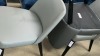 3x Grey Dining Chair $199 RRP each - Ex Display - 2