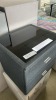 Olivia 2 Drawer Bedside Charcoal Fabric, $199 RRP - Ex Display