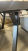 Melody Lounge Table Charcoal Metal Frame Glads Top, 1400X800X650mm, $349 RRP - Ex Display - 2