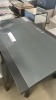 Melody Lounge Table Charcoal Metal Frame Glads Top, 1400X800X650mm, $349 RRP - Ex Display - 3