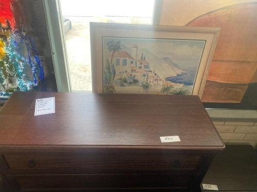 Aust. Made &lsquo;CHARLOTTE&rsquo; 4 Drawer Tall Boy, Walnut, $2799 RRP - Ex Display