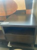 2 x brown bedside table RRP $ 999 Each - Ex Display