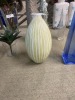 Vase, Yellow/White, $49 RRP - Ex Display - 2