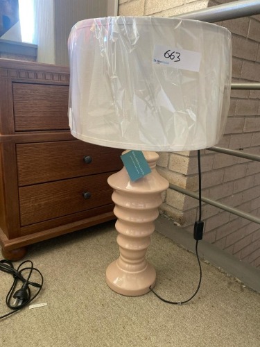 Daisy Lamp Latte/Ivory - RRP $299 - Ex-Display