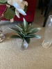 Vase Bundle with Flowers, 4 pieces, $99 RRP - Ex Display - 4