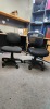 2 x Office chairs - RRP $49 - Ex-Display