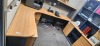 Corner Workstation Gray/Walnut with Drawer - RRP $599 - Ex-Display - 2