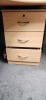 Corner Workstation Gray/Walnut with Drawer - RRP $599 - Ex-Display - 4