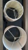 2x Lampshades - RRP $59 - Ex-Display - 2