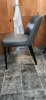2x Leather Dining Chair RRP $299- Ex Display - 5