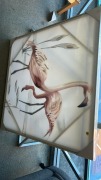 Art w/ white wooden frame - RRP $129 - Ex-Display