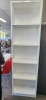 Bookcase 5 shelves - RRP $99 - Ex-Display