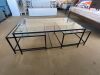 Glass Black Coffee Table - RRP $799 - Ex-Display - 4