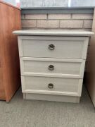 3 Draws Bedside - Ex Display