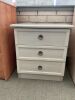 3 Draws Bedside - Ex Display