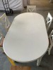 White Dining Table Set 7 Piece - RRP $1699 - Ex-Display - 8