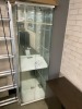 Regal House 58cm Display Unit White/Glass RRP $1299 - Ex Display - 2