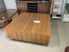 Square Tassy Oak, Coffee Table Ghost, 1200mm x 1200mm RRP $1499 - Ex Display - 3