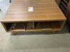 Square Tassy Oak, Coffee Table Ghost, 1200mm x 1200mm RRP $1499 - Ex Display - 4