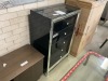 Daisy 5 Drawer High Chest Mirror Black/Clear RRP $999 - Ex Display - 2