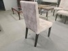 Set of 4 x Sarah Chair Cream Fabric/Brown Timber Legs RRP $2398 - Ex Display - 3