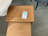 Bendigo Australian Made Tassy Oak 3 Piece Nest of Tables Light Oak RRP $799 - Ex Display