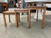 Bendigo Australian Made Tassy Oak 3 Piece Nest of Tables Light Oak RRP $799 - Ex Display - 3