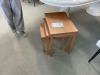 Bendigo Australian Made Tassy Oak 3 Piece Nest of Tables Light Oak RRP $799 - Ex Display - 4