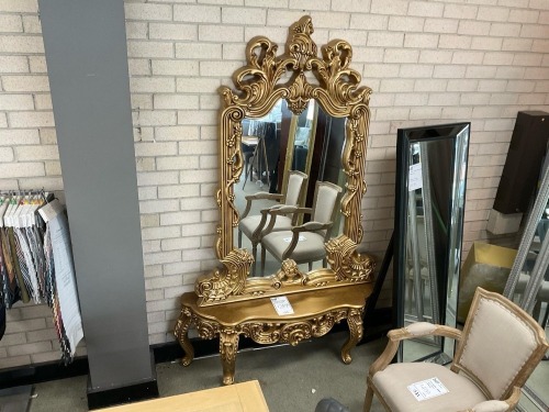 Marie Antoinette Console in Gold RRP $2499 - Ex Display