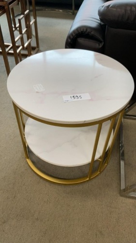 Marble Lamp Table RRP $699 - Ex Display
