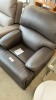 Aust. Made 'Petra' Recliner Chair - PVC - Chocolate -Brown - RRP $1799 - Ex Display - 2