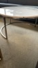 Coffee Table, Chrome Base, Marble Top RRP $299 - Ex Display - 2