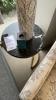'Nevada' Side Table - Black Marble Top, Brass Base - RRP $599 - Ex Display
