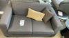 'Justin' 2 Seater Sofa, Dark Grey Upholstery - RRP $799 - Ex Display - 2