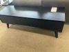'Tyra' 3 Drawer TV Unit, 1500mm, Chocolate Stain, RRP $999 - Ex Display - 2