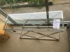 'Excess' Console Table, Polished Chrome, Glass Top 1200mm x 400mm - RRP $599 - 2